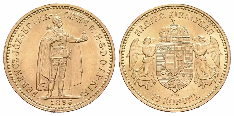 10 Koruna 1896 KB