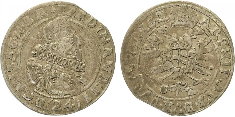 Ferdinand II., 1619 - 1637 (Mince kiprová) — 1