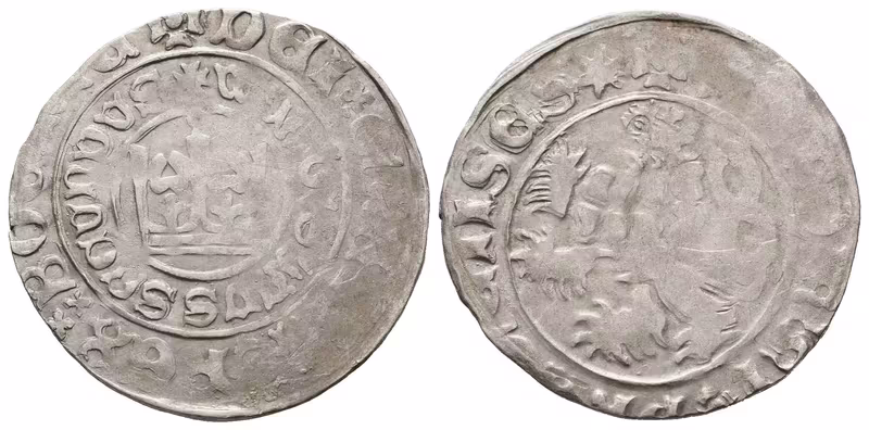 Vladislav II. Jagellonský, Pražský groš, Hásková I.a/7