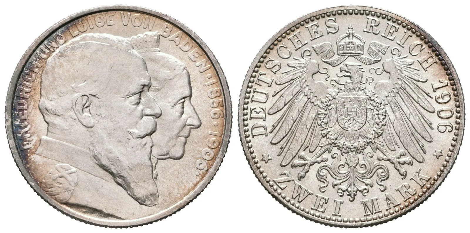 Baden, 2 Marka 1906 - Pamětní