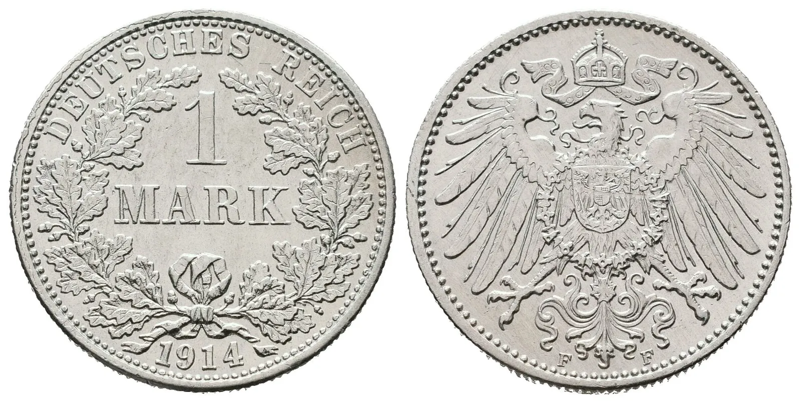 Německé císařství, 1 Marka 1914 F