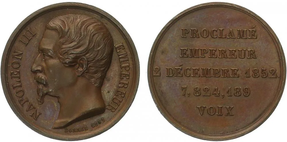 Francie, Napoleon III., 1852 - 1870 — 1