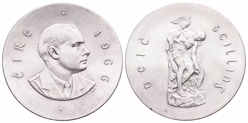 Irsko, 10 Shilling 1966