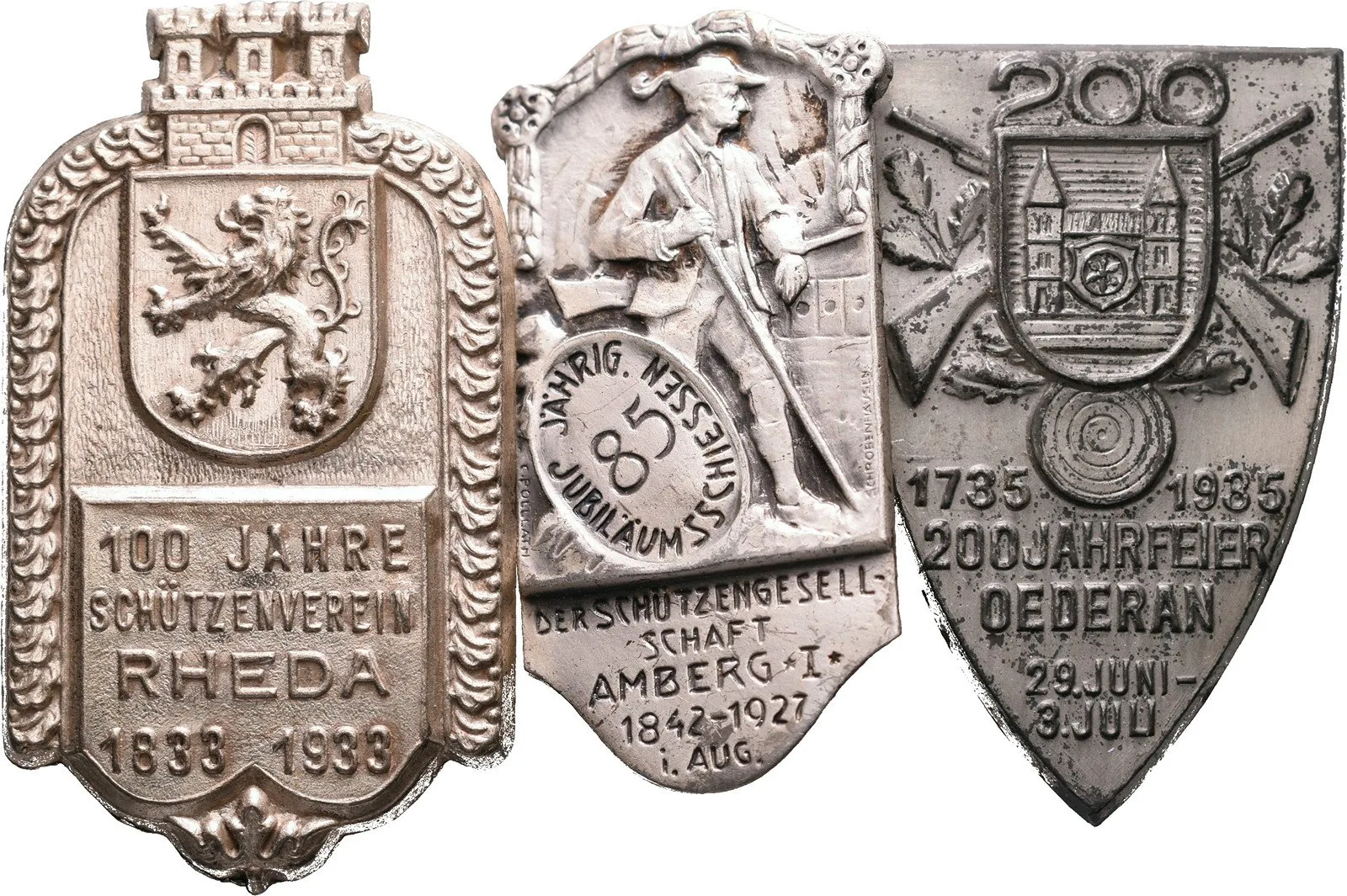 Střelecké medaile - cizina — 1