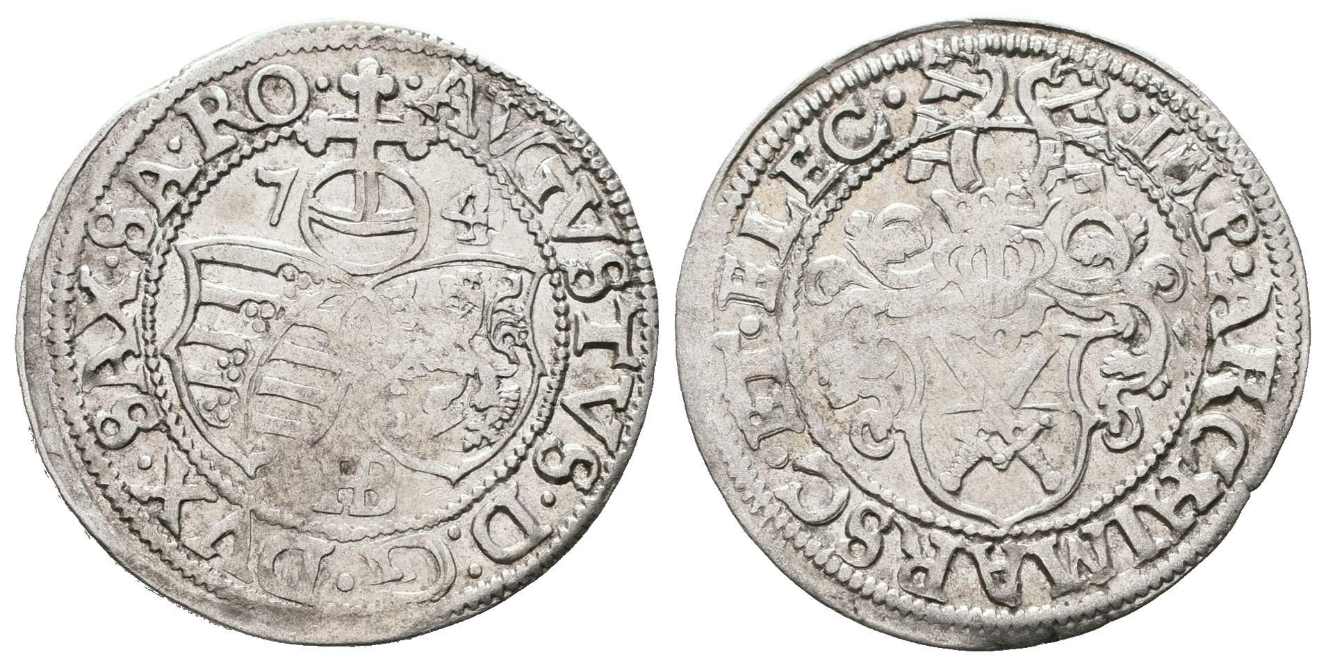 Sasko, Groš 1574 HB