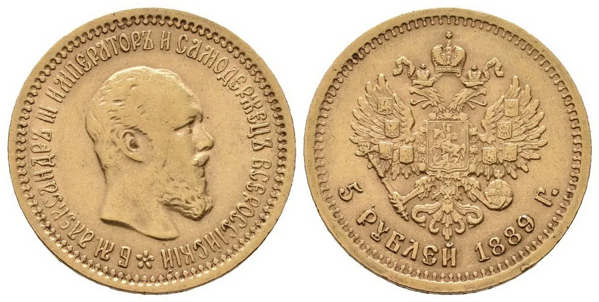 Rusko, Alexander III., 1881 - 1894 — 1