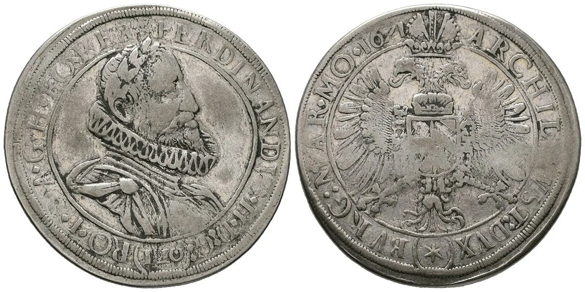 Ferdinand II., 1619 - 1637 (Mince kiprová) — 1
