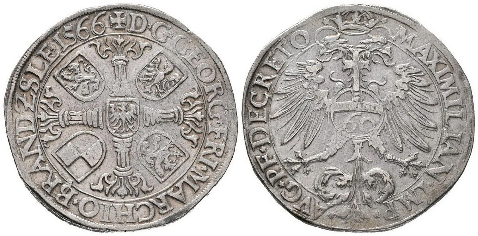 Brandenburg - Franken, Georg Friedrich starší, 1566 - 1603 — 1