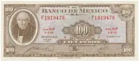 Mexiko, 100 Pesos 1970, P.61e