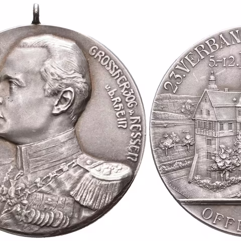 AR Medaile 1908 (Lauer) - 23. Spolkové střelby Offenbach nad Mohanem.