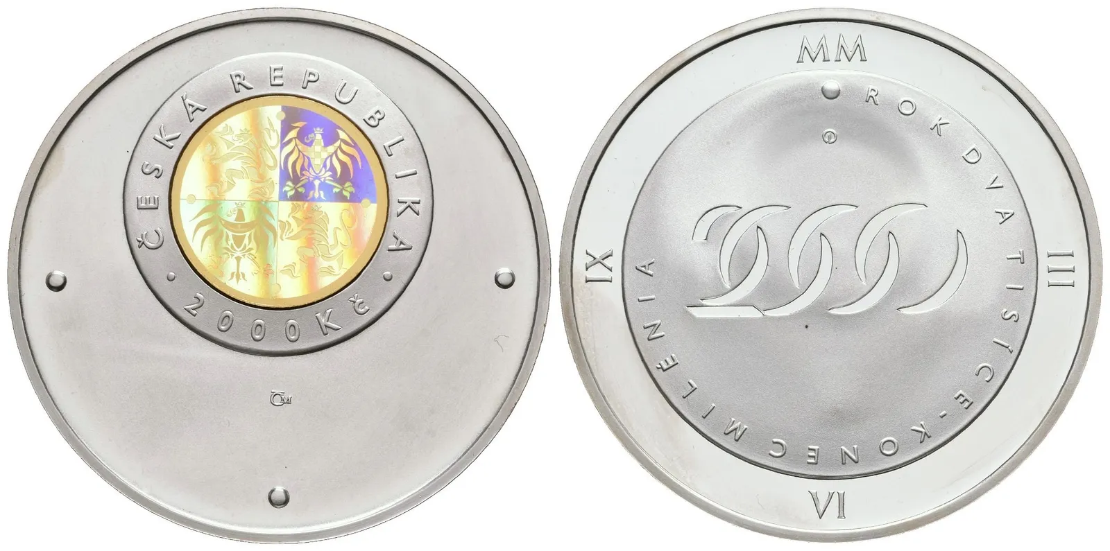 2000 Kč 2000 - Rok dva tisíce - konec milénia