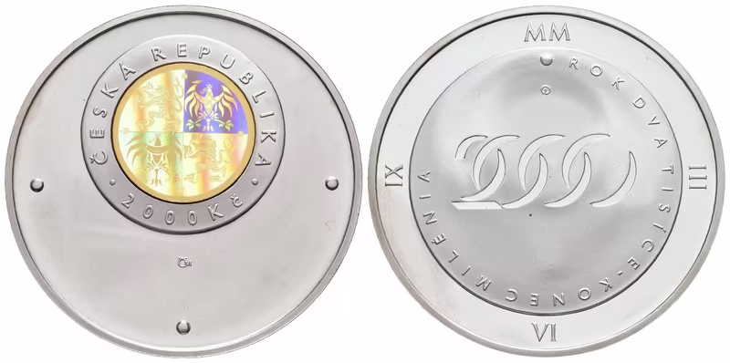 2000 Kč 2000 - Rok dva tisíce - konec milénia