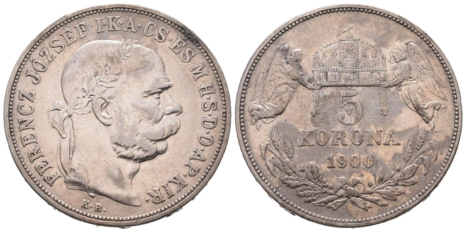 5 Koruna 1900 KB