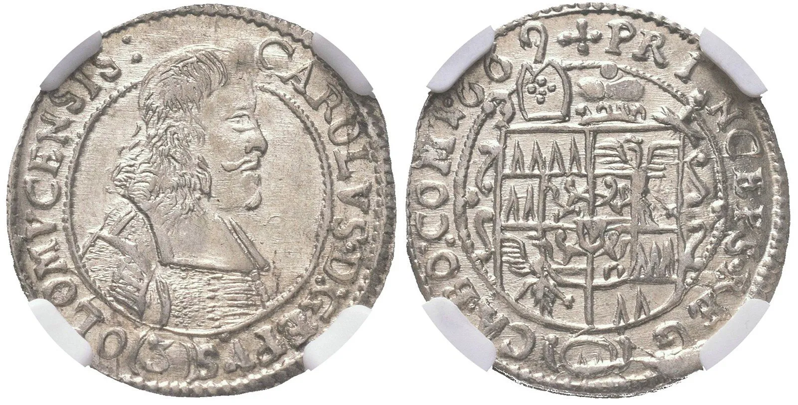 Olomouc - biskupství, Karel II. Liechtenstein, 1664 - 1695 — 1