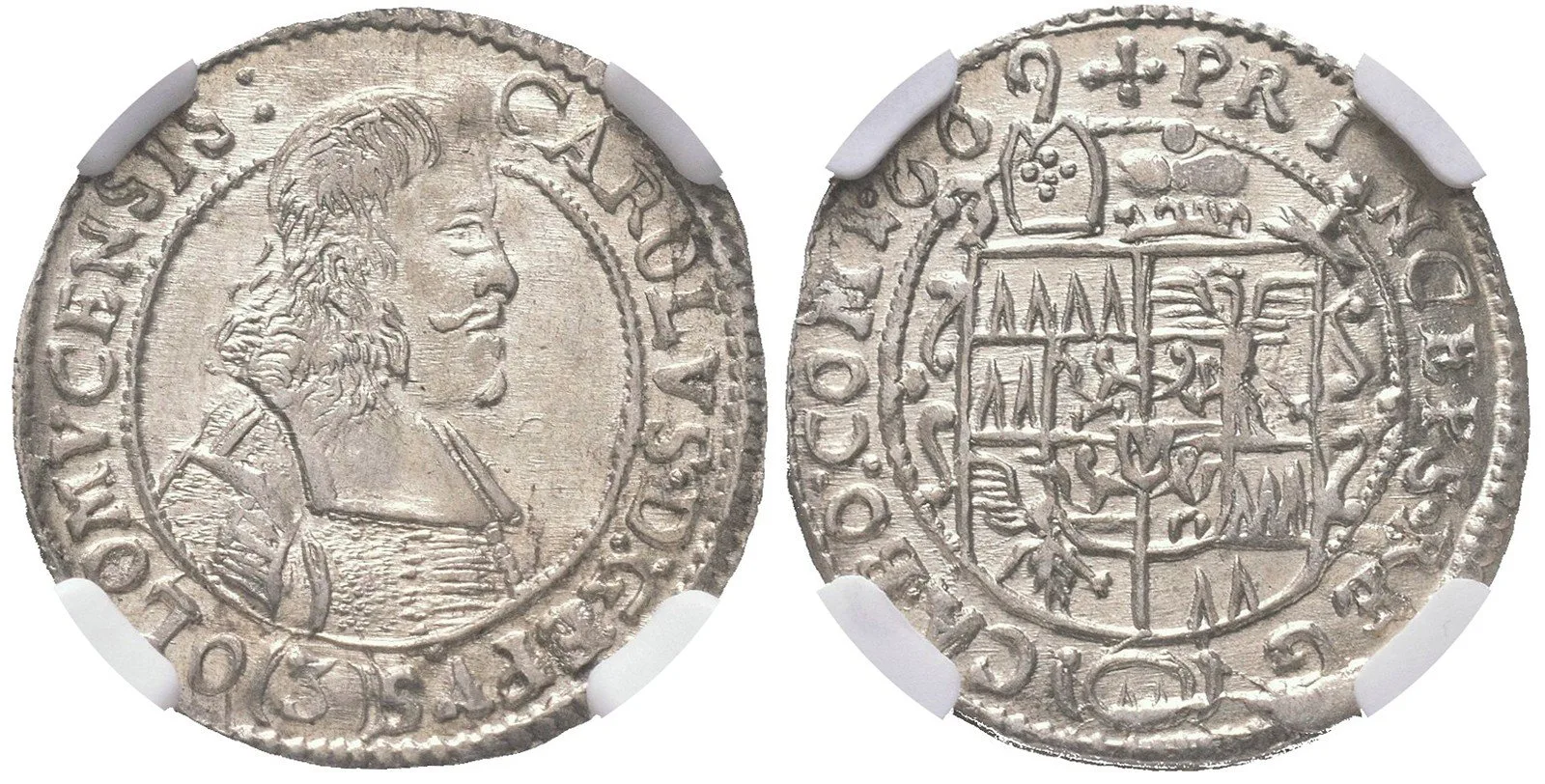 Olomouc - biskupství, Karel II. Liechtenstein, 1664 - 1695 — 1