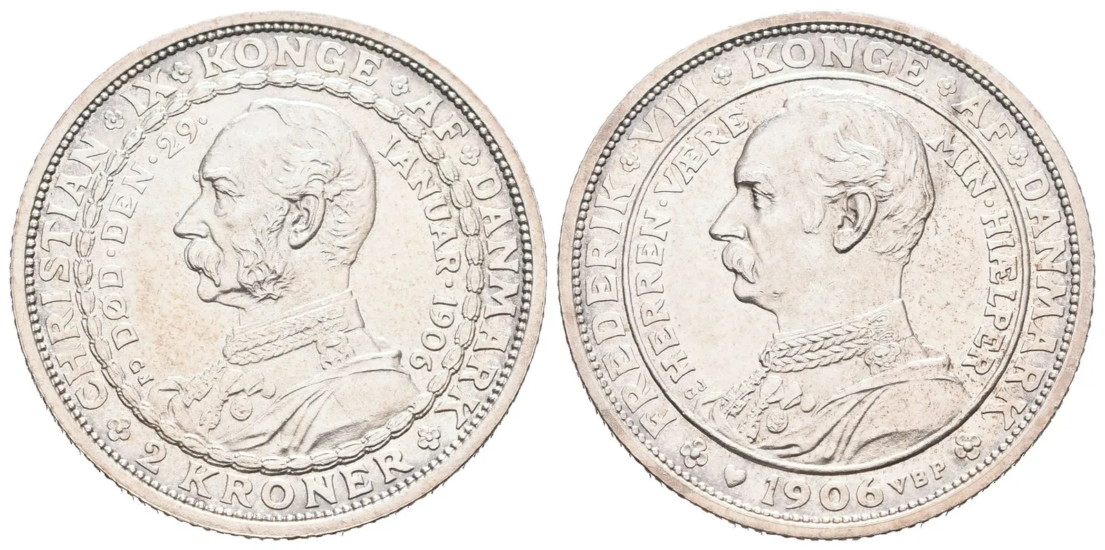 Dánsko, 2 Koruna 1906