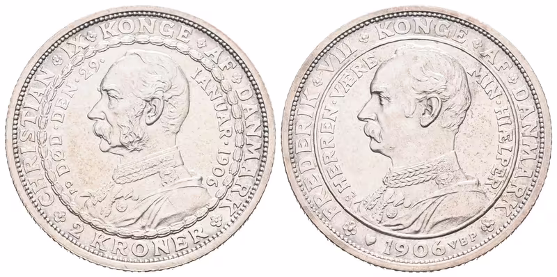 Dánsko, 2 Koruna 1906