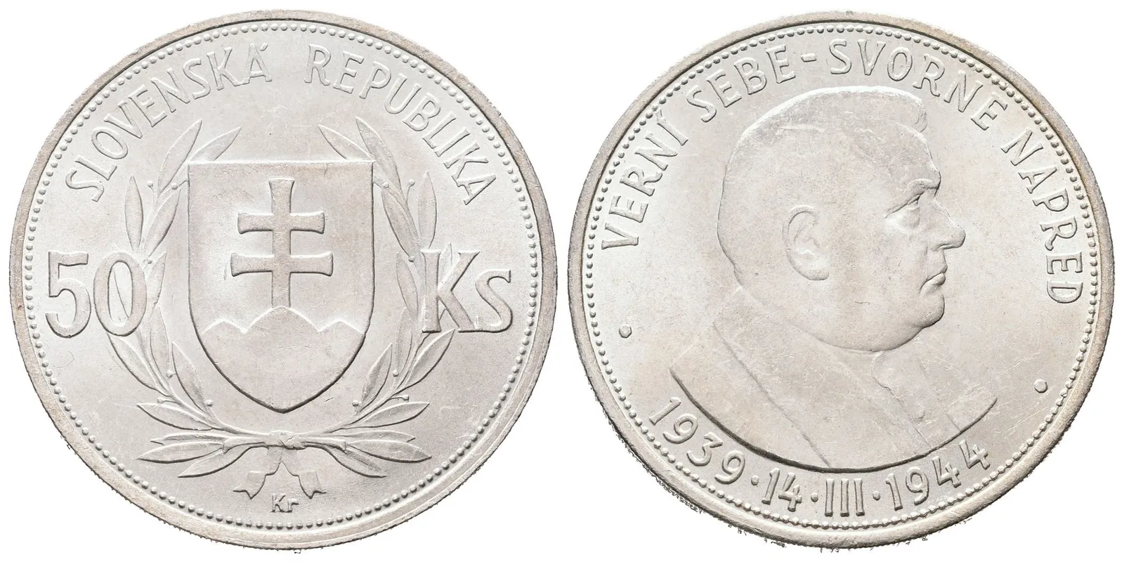 50 Koruna 1944 - Jozef Tiso