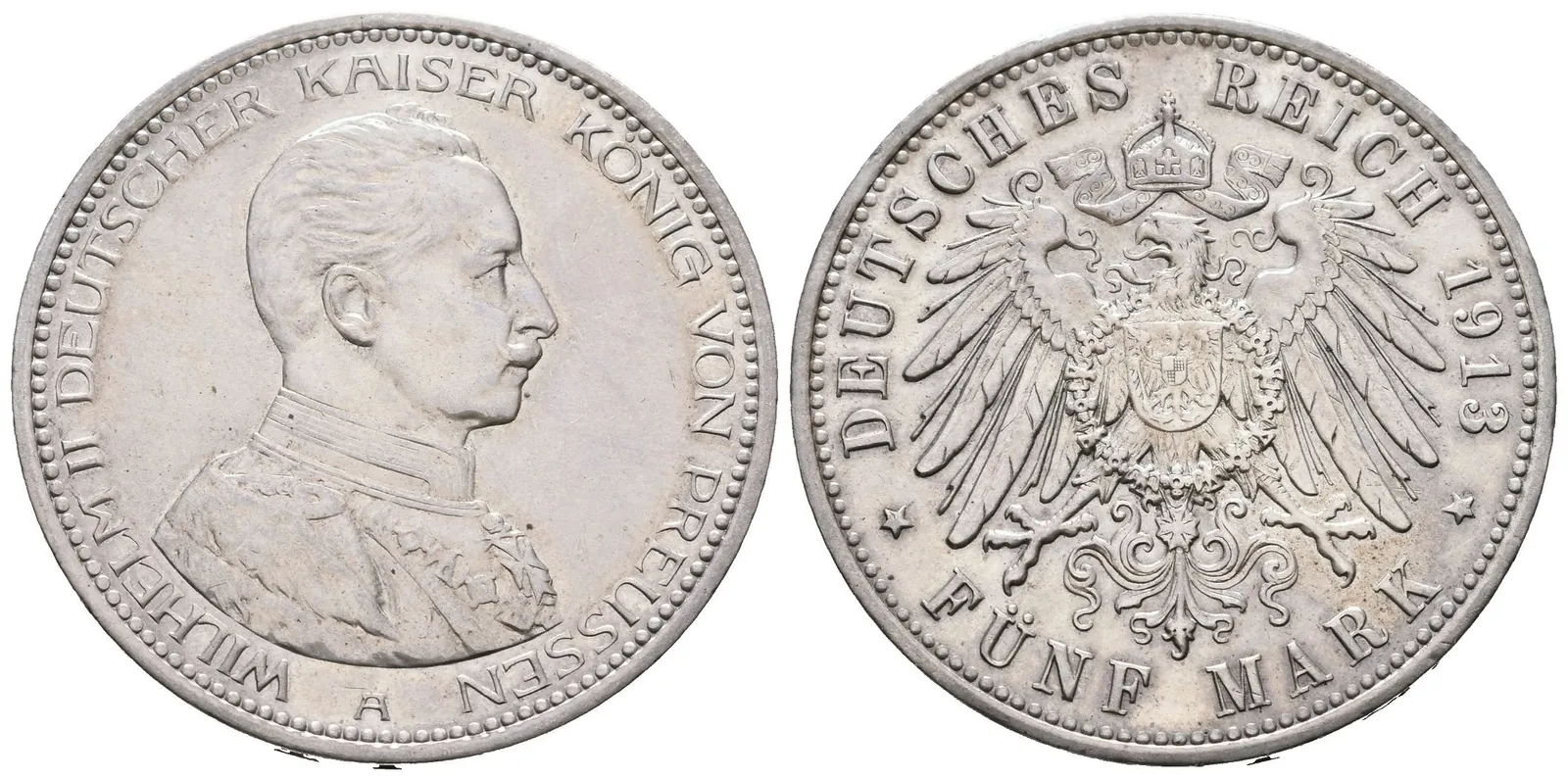 Prusko, 5 Marka 1913 - 25. výročí panování