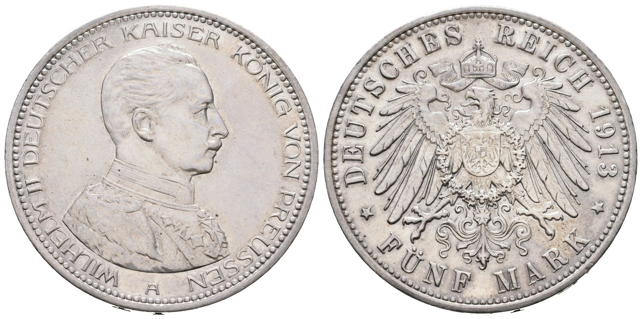 Prusko, 5 Marka 1913 - 25. výročí panování