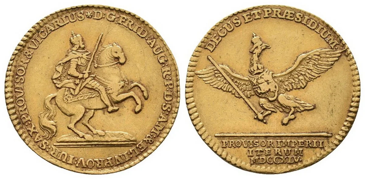 Sasko, Friedrich August II., 1733 - 1763 — 1