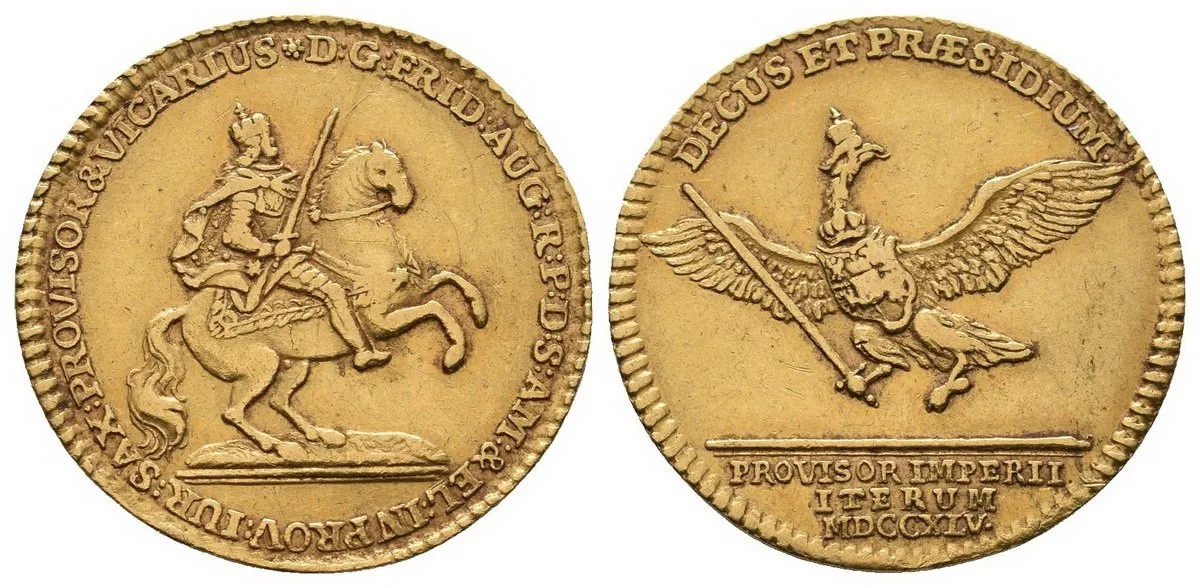 Sasko, Friedrich August II., 1733 - 1763 — 1