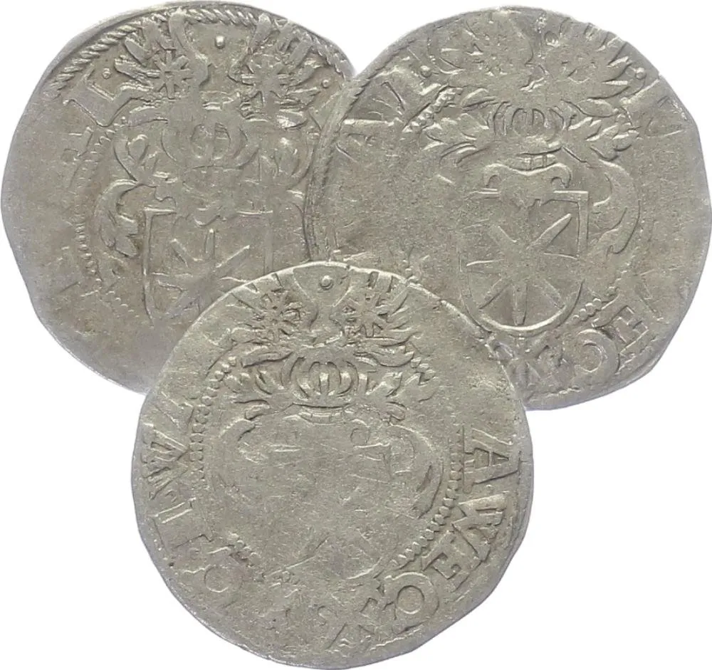 Waldeck, Franz, Wilhelm Ernst, Christian a Vollrath, 1588 - 1597 — 1