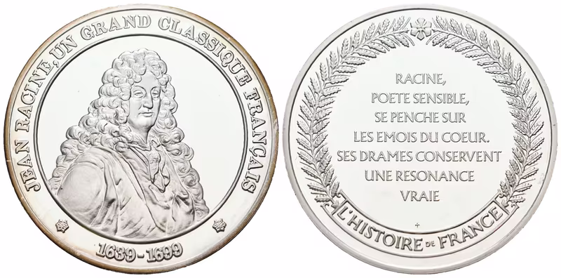 Francie - AR Medaile b.l. - Jean Racine
