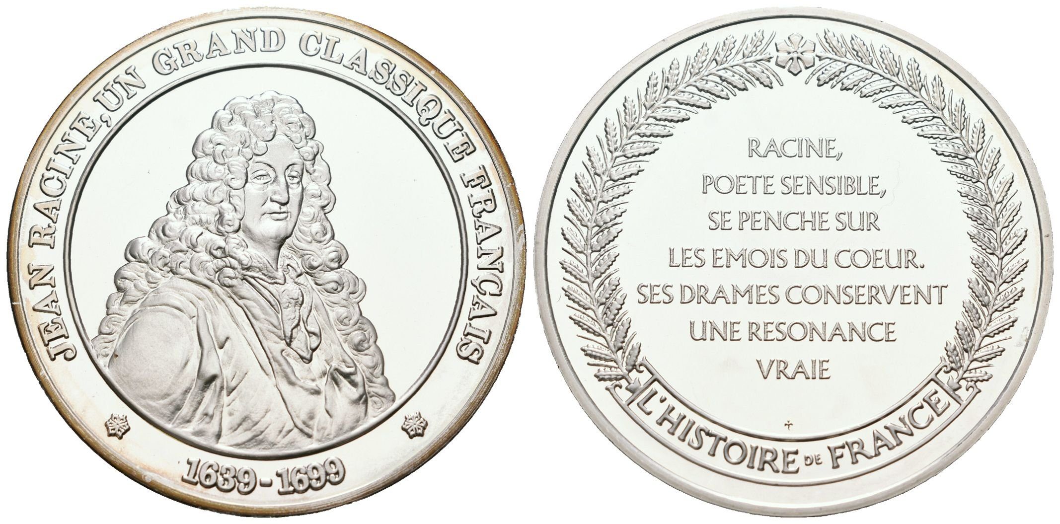 Francie - AR Medaile b.l. - Jean Racine