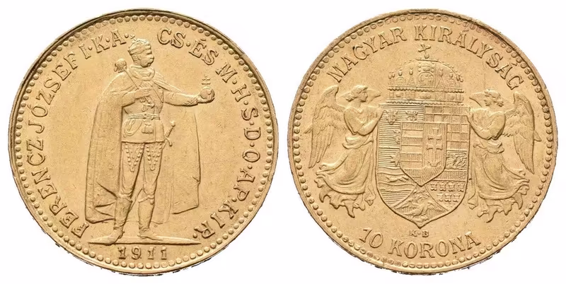 10 Koruna 1911 KB
