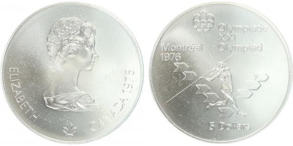 Kanada, 5 Dollars 1975 - OH Montreal 1976
