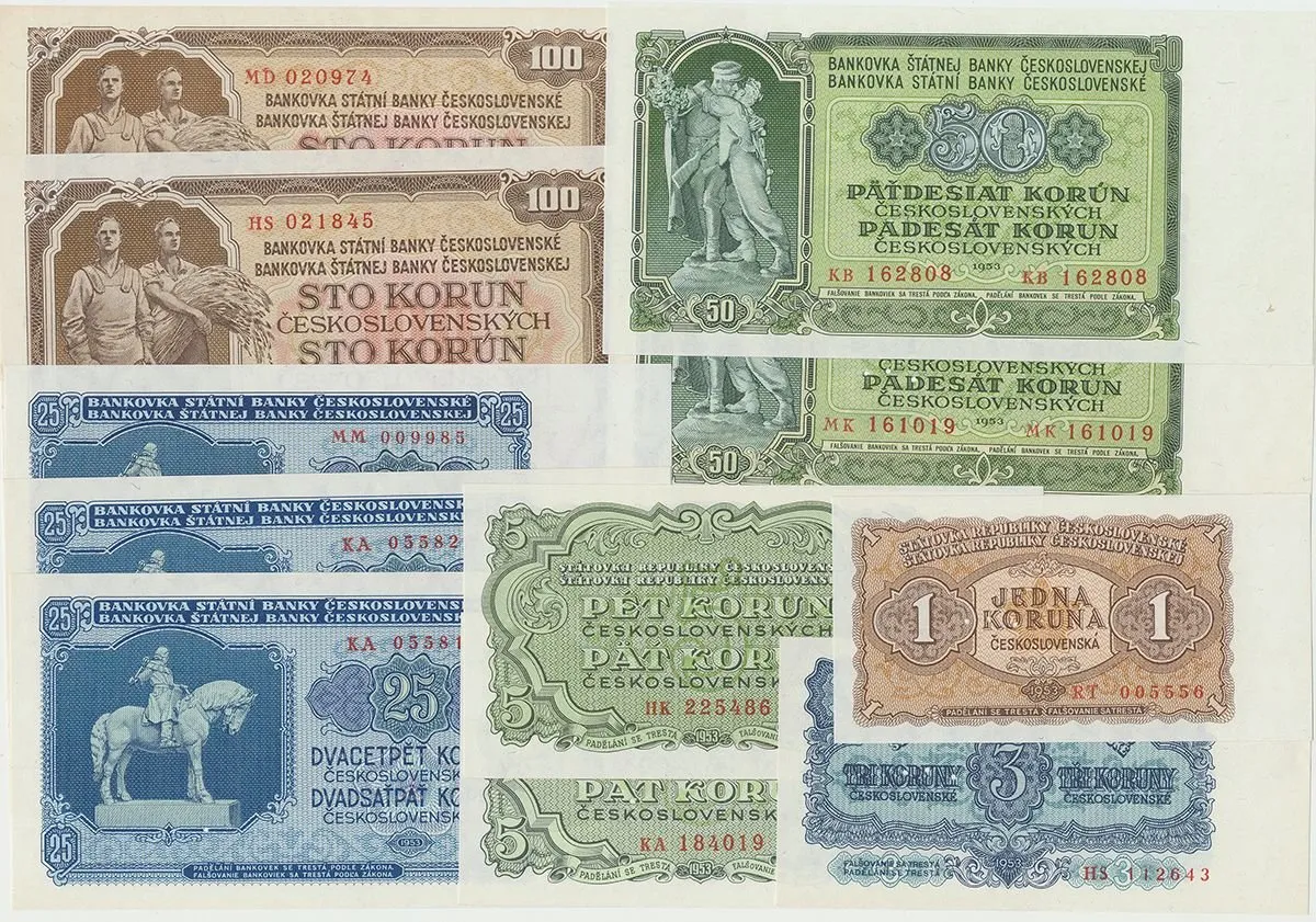 Československo, 1953 - 1993 — 1