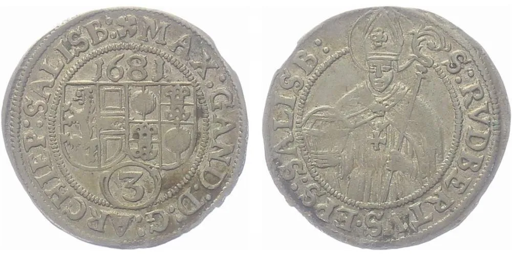 Salzburg - arcibiskupství, Max Gandolph, 1668 - 1687 — 1