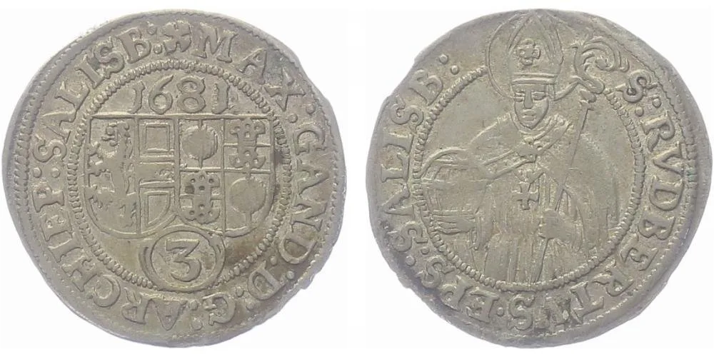 Salzburg - arcibiskupství, Max Gandolph, 1668 - 1687 — 1