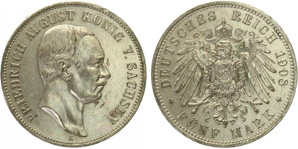 Sasko, Friedrich August III., 1904 - 1918 — 1