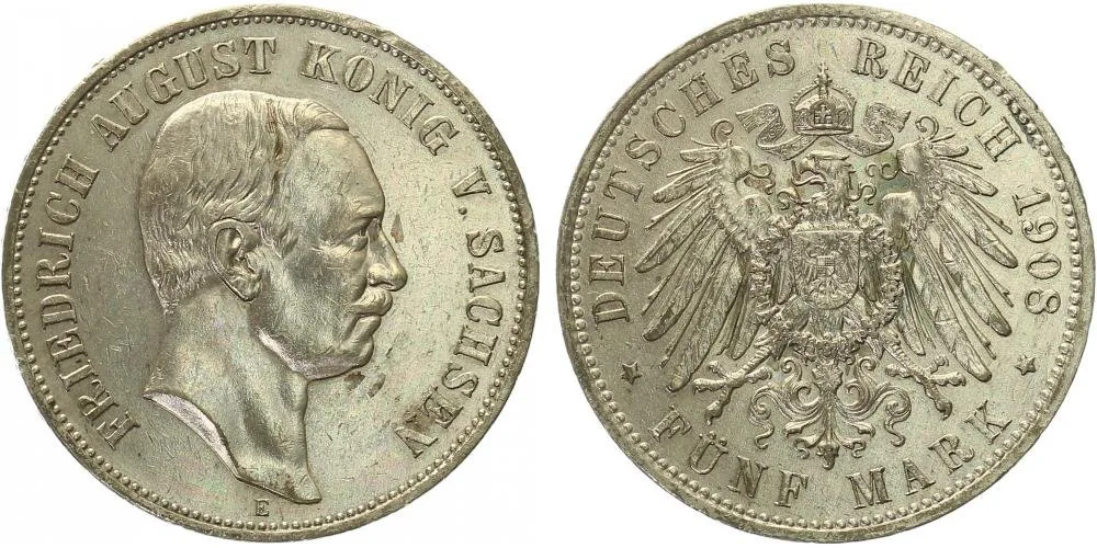 Sasko, Friedrich August III., 1904 - 1918 — 1
