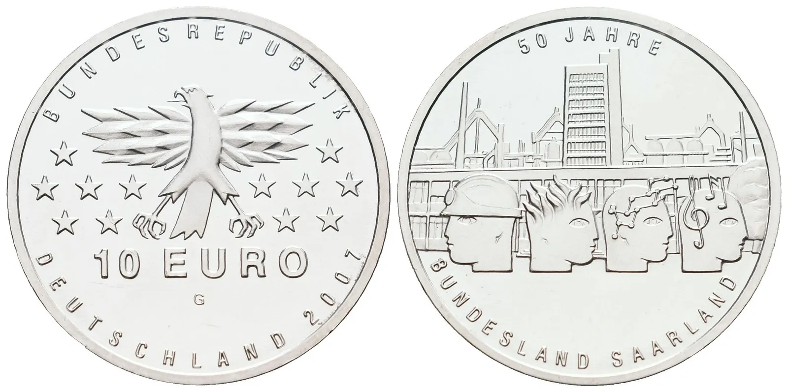 SRN, 10 Euro 2007 G - Sársko