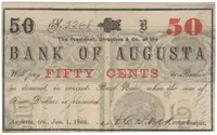 USA - Georgia, 50 Cent 1862