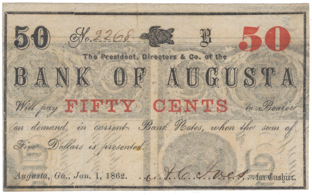 USA - Georgia, 50 Cent 1862