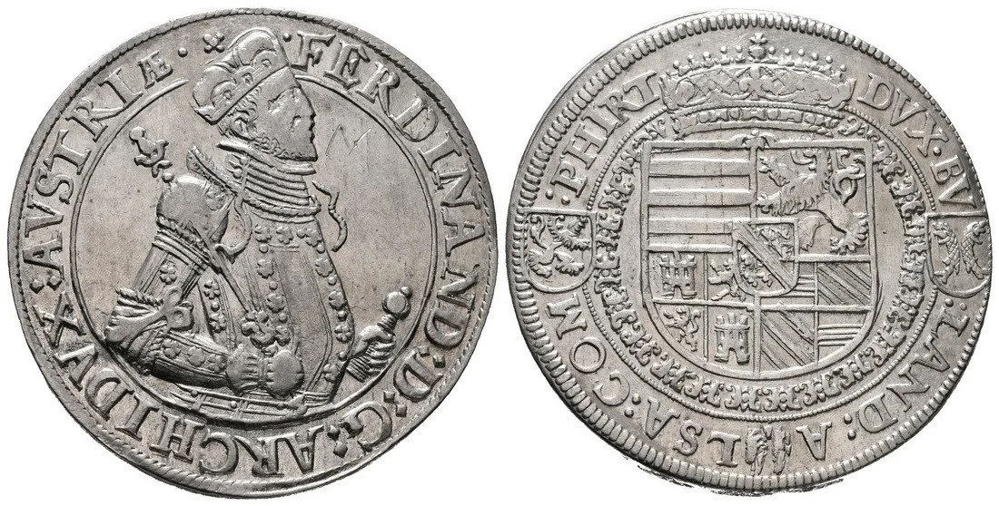 Arcivévoda Ferdinand Tyrolský, 1564 - 1595 — 1