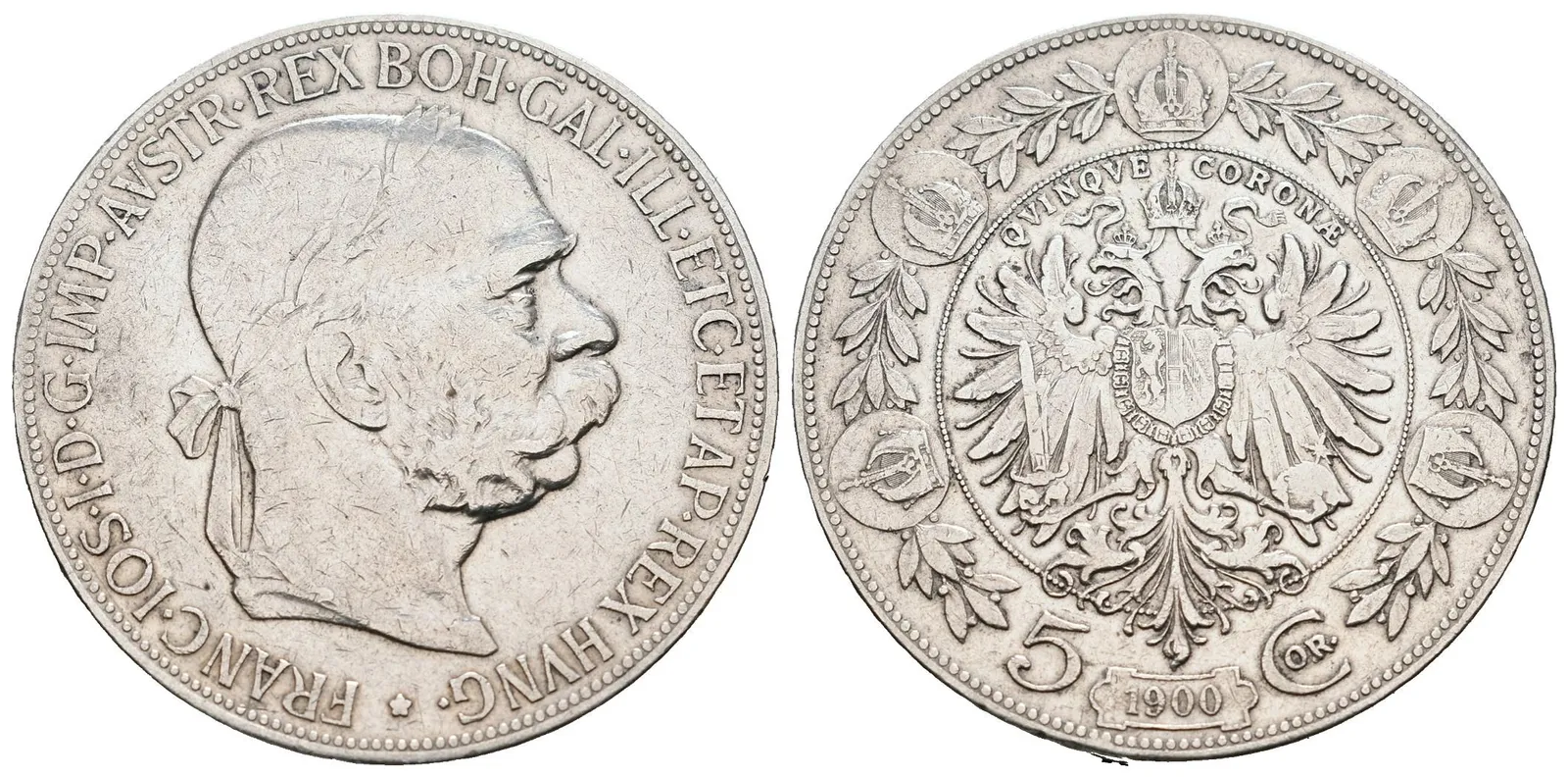 5 Koruna 1900