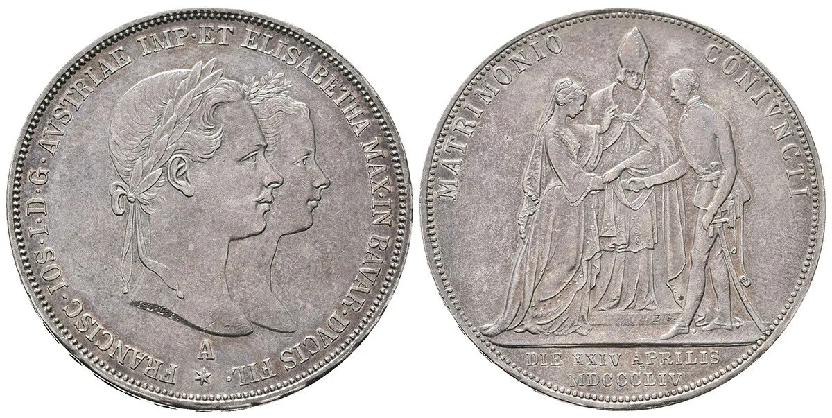 Konvenční měna, 1848 - 1857 — 1