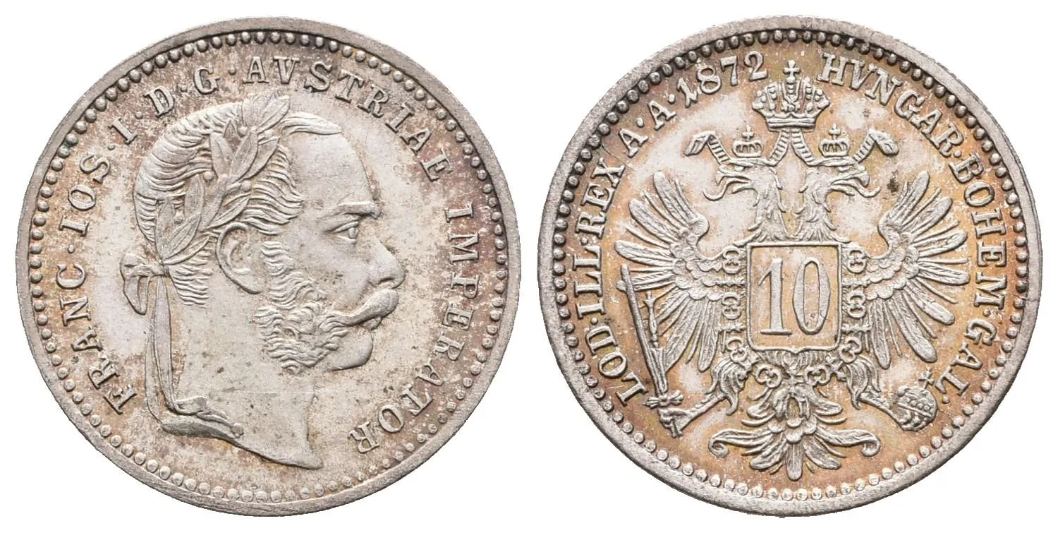 10 Krejcar 1872