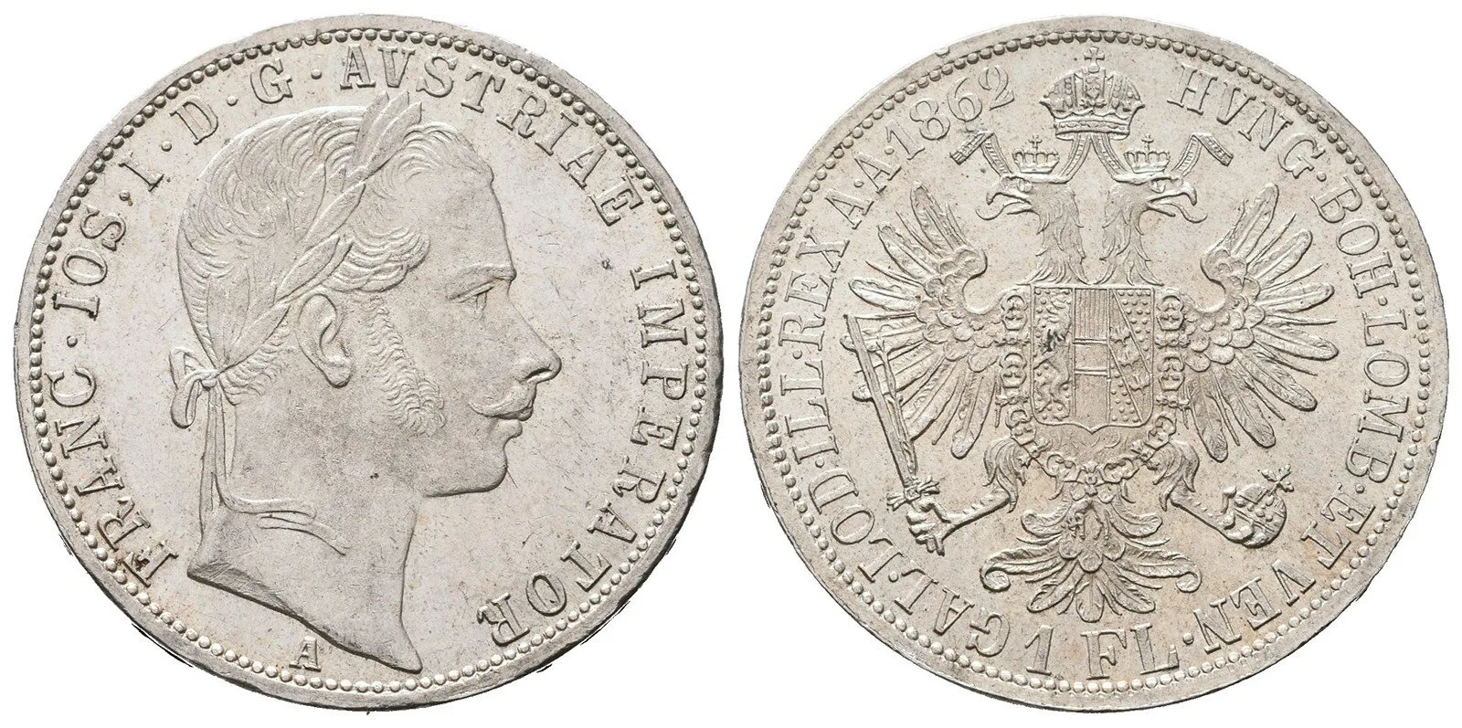 Rakouská a spolková měna, 1857 - 1892 — 1
