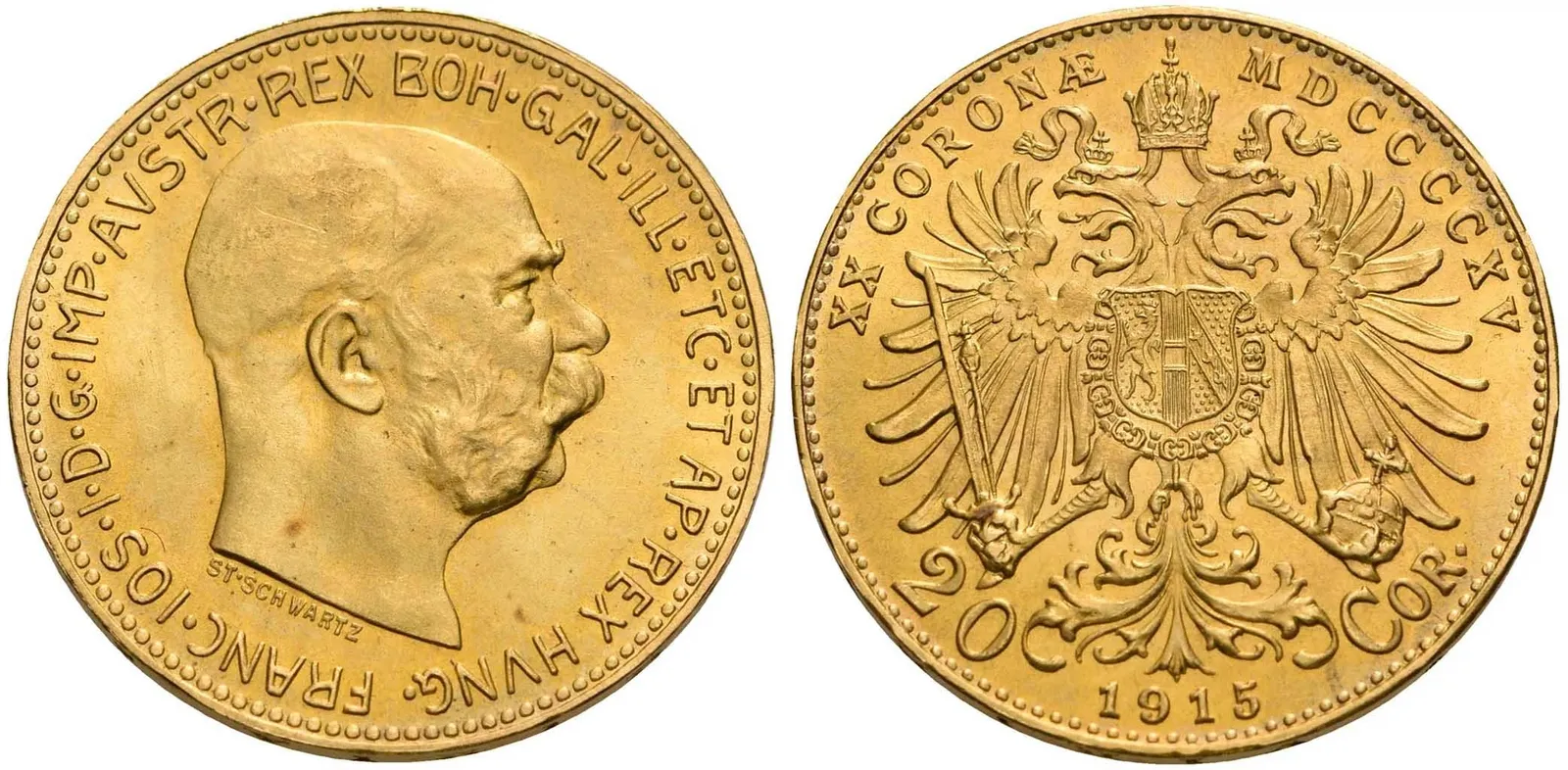 20 Koruna 1915 - novoražba