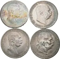5 Koruna 1900, 1908 - jubilejní, 1909, typ Marschall, patina, oběhové — 2