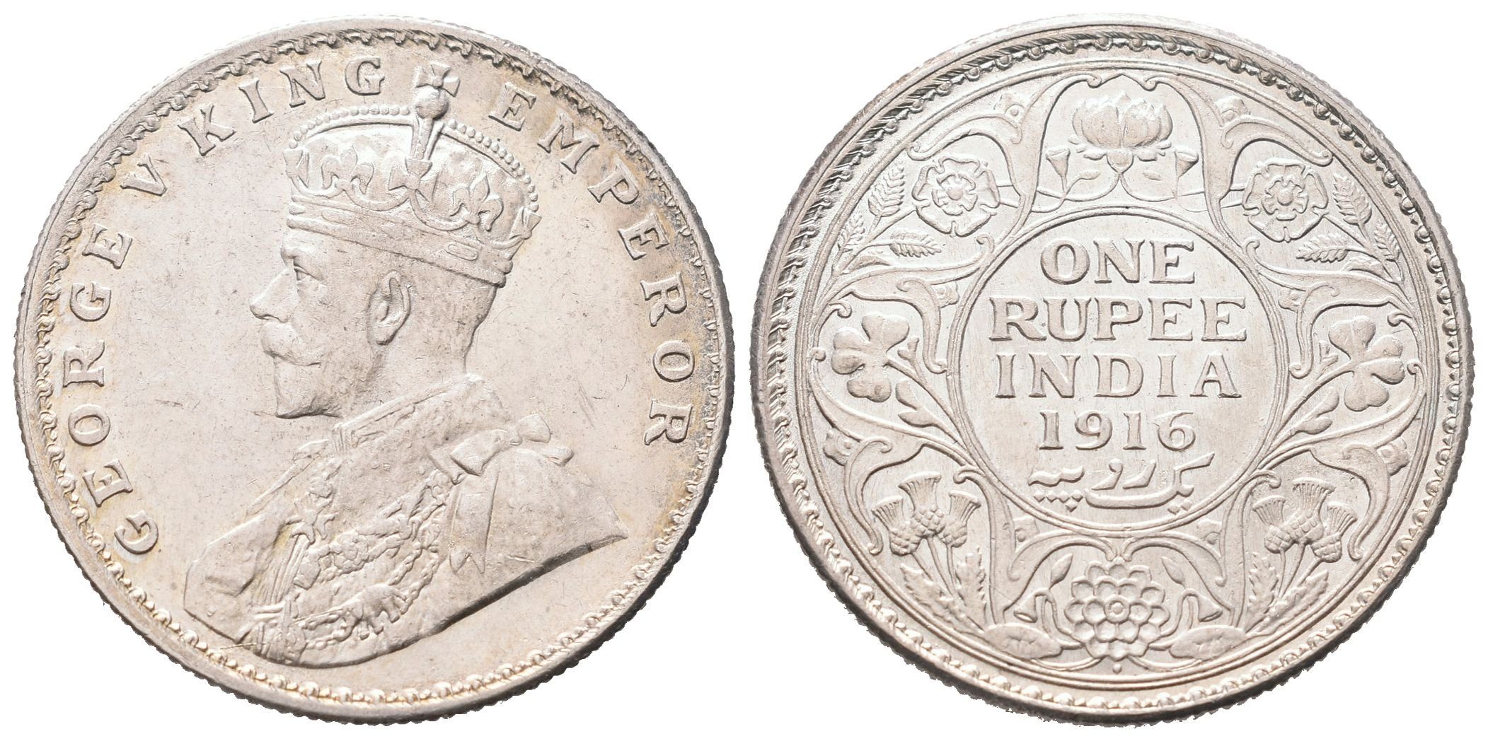 Indie, Rupie 1916