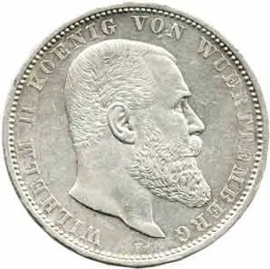 Württemberg, Wilhelm II., 1891 - 1918 — 1