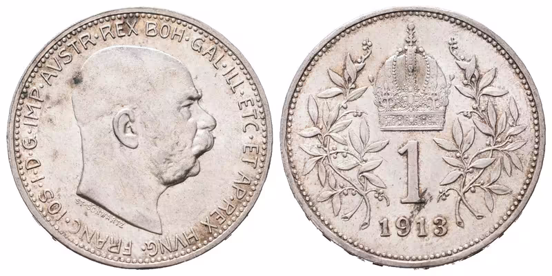 1 Koruna 1913