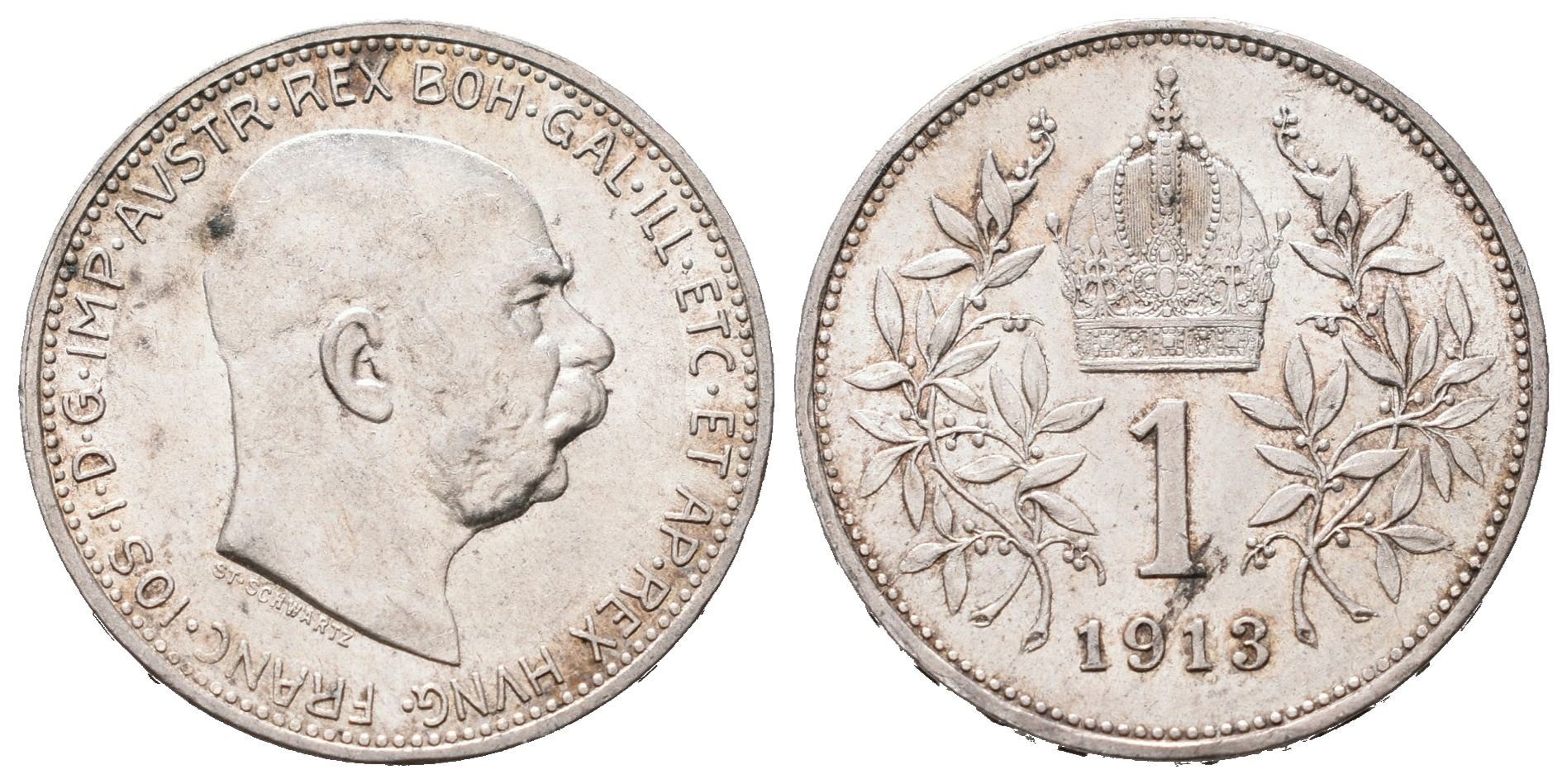 1 Koruna 1913